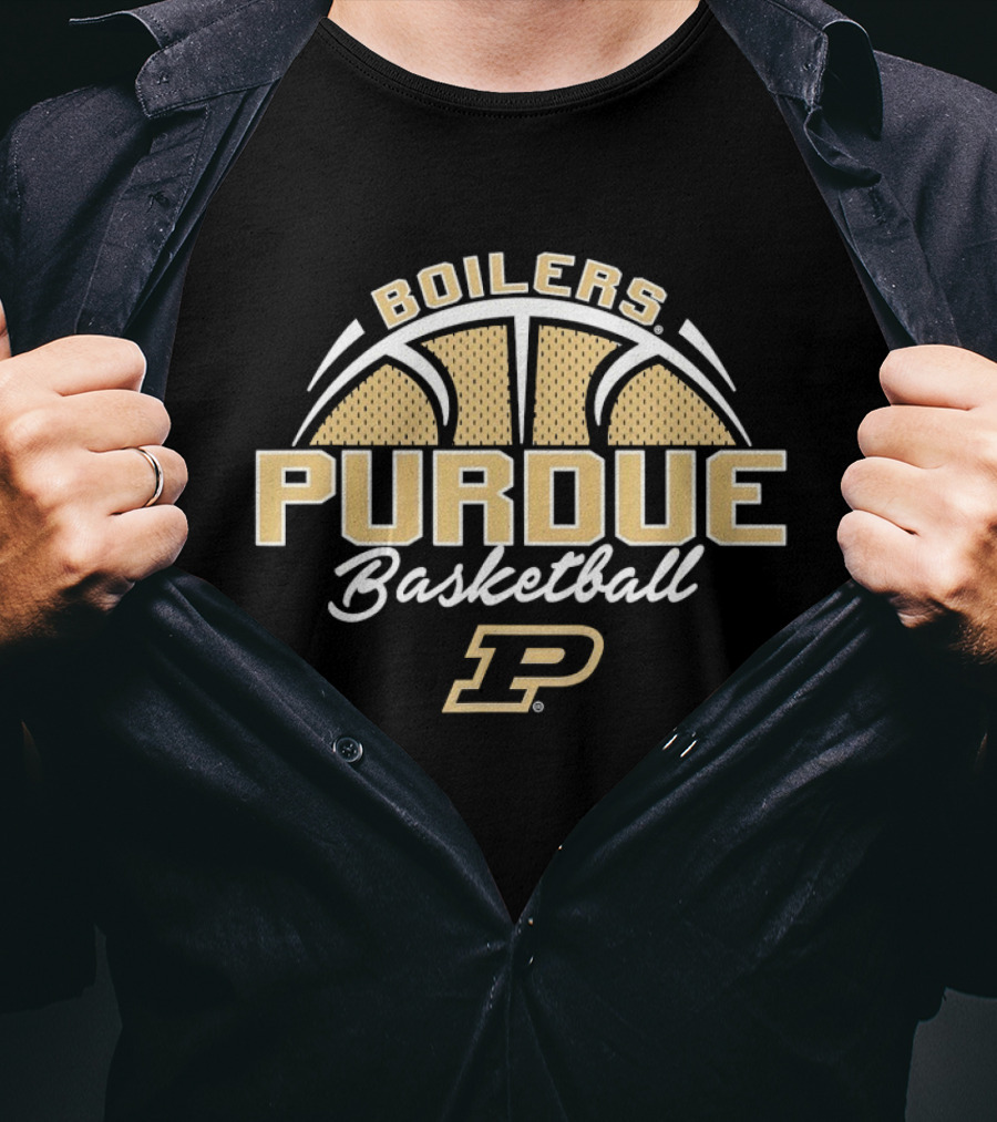 Purdue Boilers Basketball Youth P T-Shirt