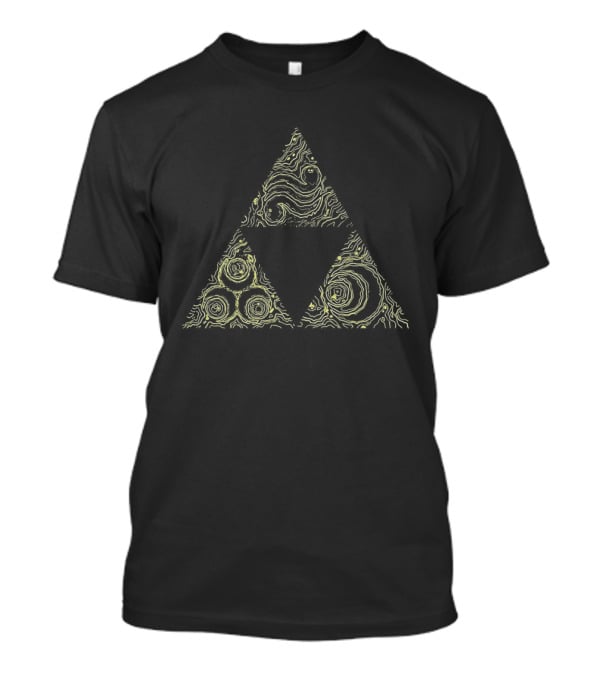 Triangle Symbol Cosmic Swirls Edition T-Shirt