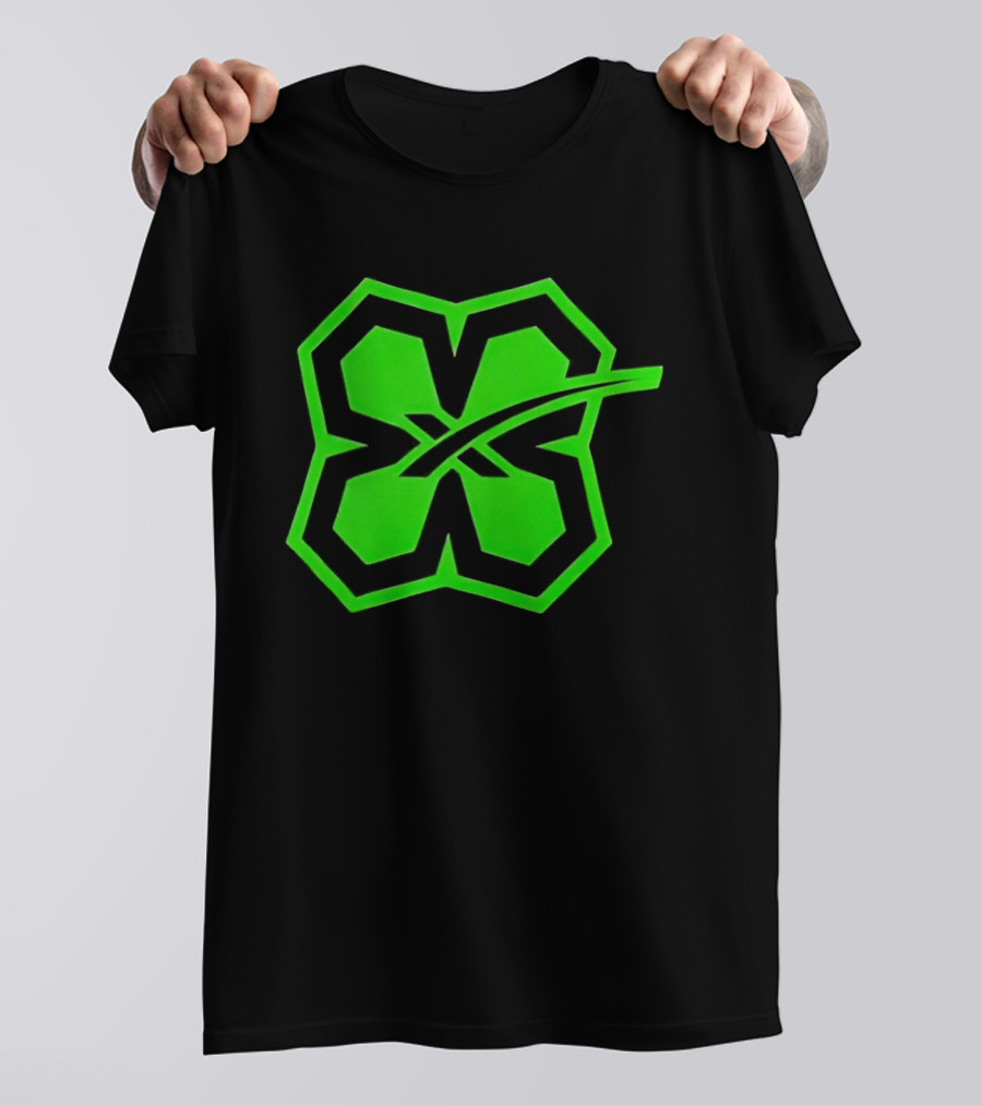 Lucky Four Leaf Clover Symbol Green T-Shirt