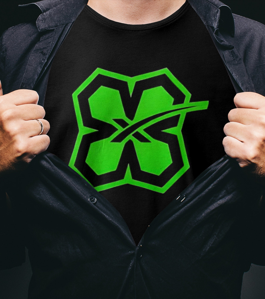 Lucky Four Leaf Clover Symbol Green T-Shirt