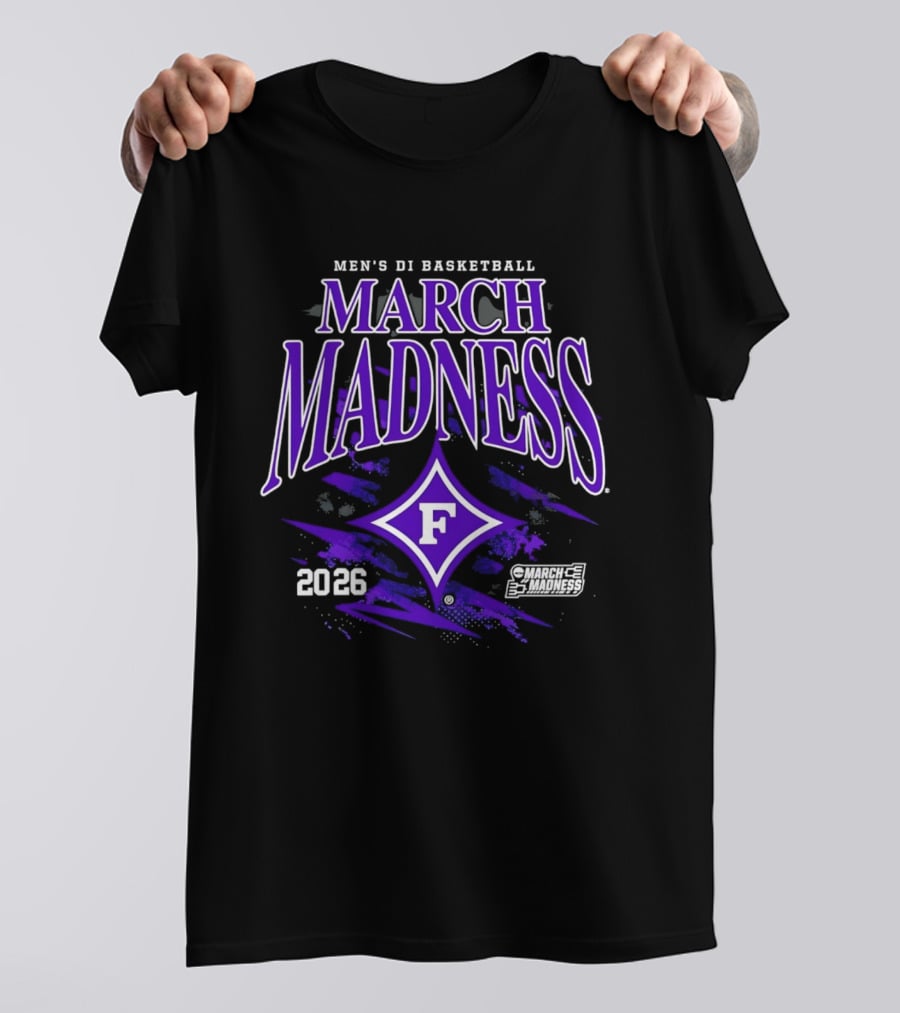 Men's DI Basketball Furman 2026 March Madness T-Shirt