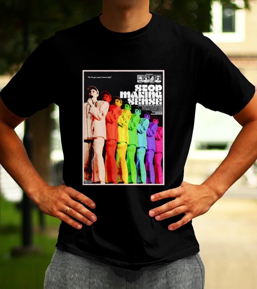 Stop Making Sense Rainbow Concert Film T-Shirt