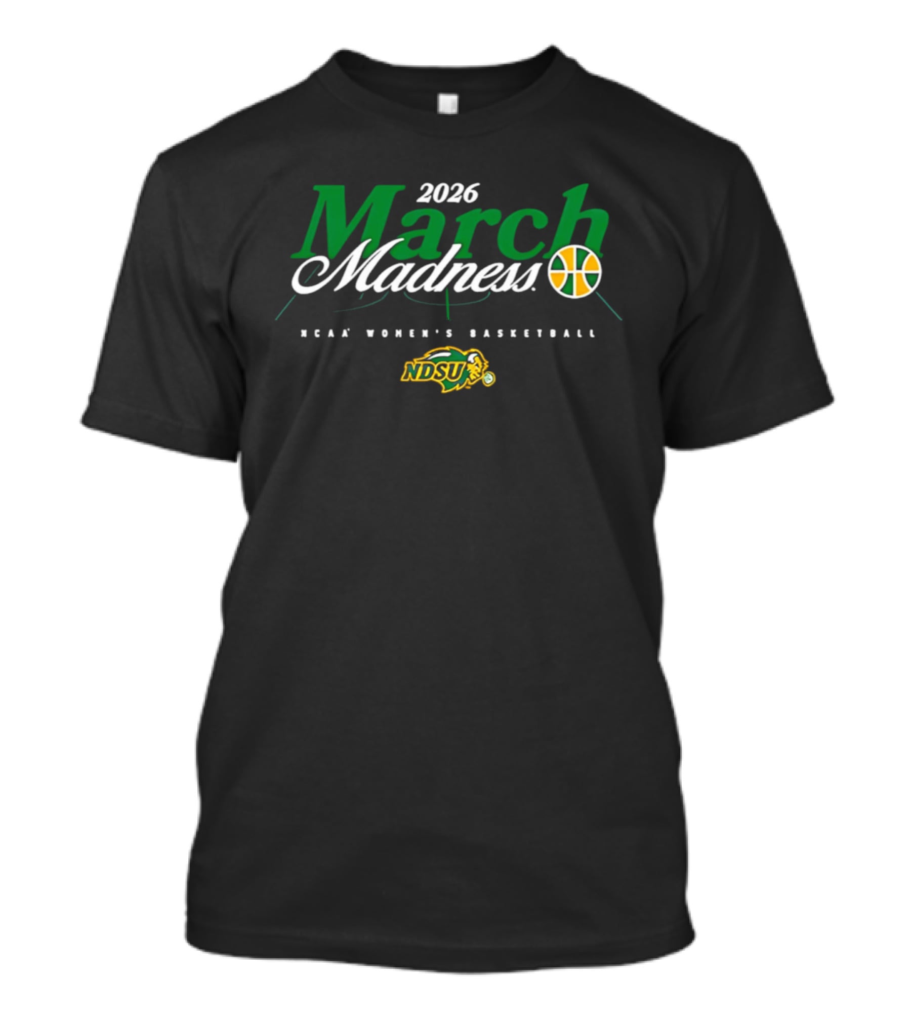 2026 March Madness NCAA Women's Basketball NDSU T-Shirt