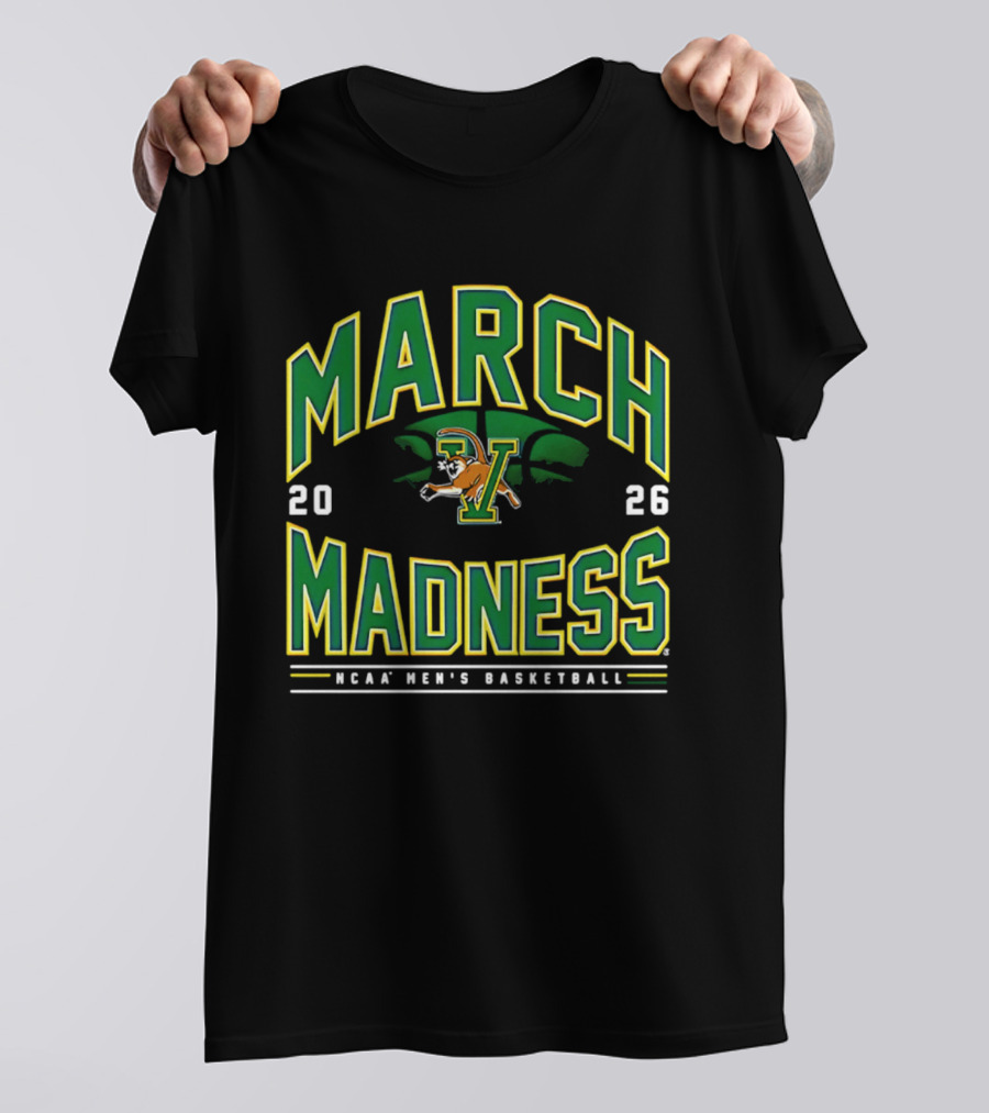 UVM NCAA March Madness 2026 Men's Basketball T-Shirt