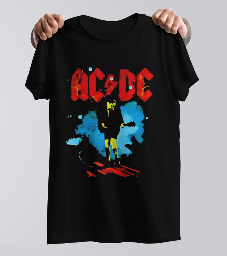 ACDC Angus Young On Stage Rock Legend T-Shirt
