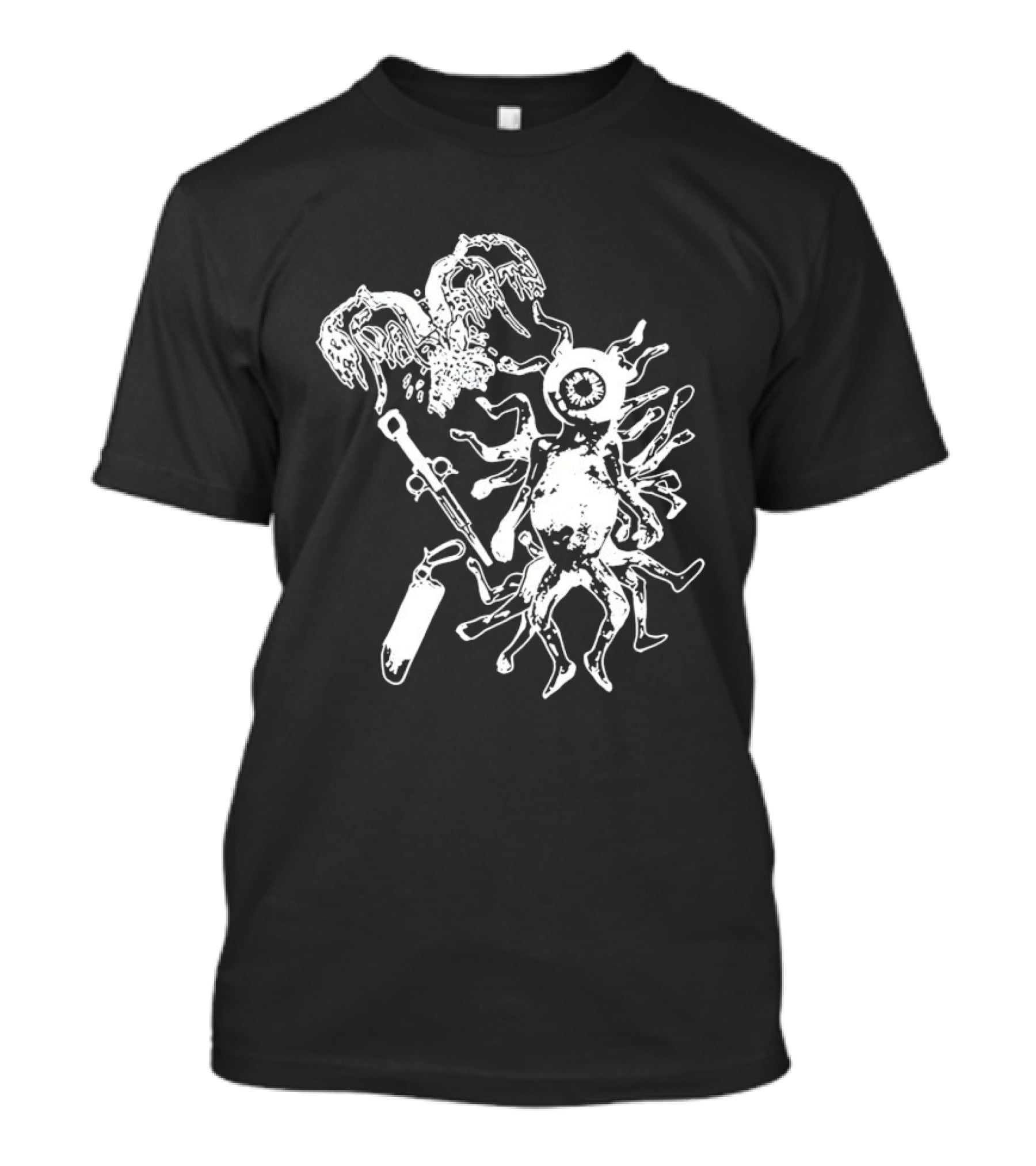 Anal Birth Fetal Abominations Alien Creature Art Horror T-Shirt