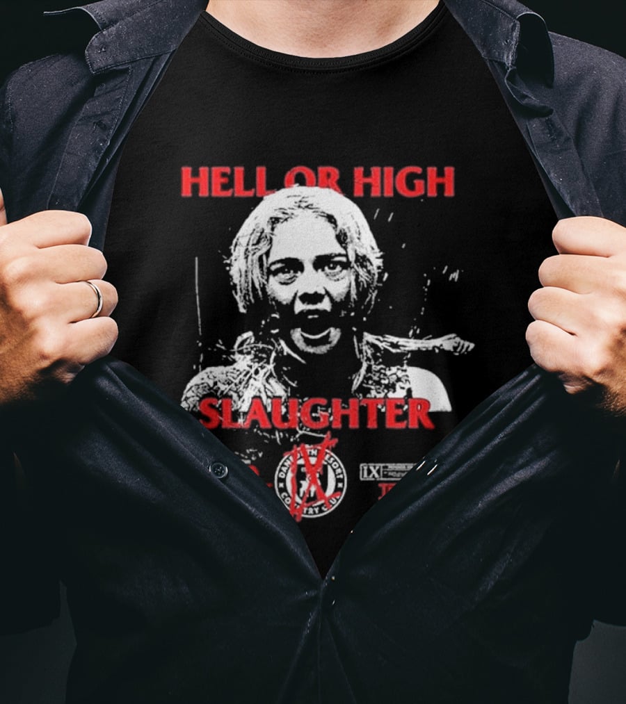 Ice Nine Kills Grave Diggler X Ready Or Not 2 Here I Come Hell Or High Slaughter T-Shirt