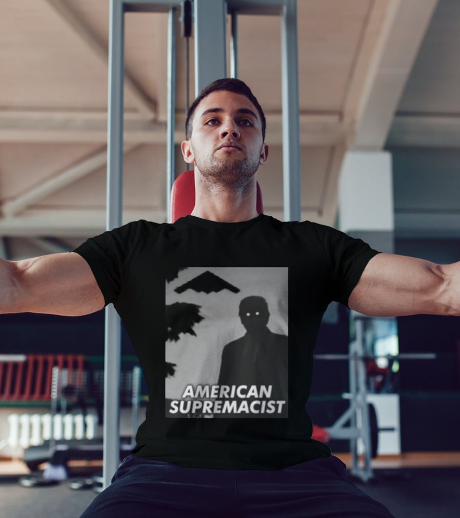 American Supremacist Donal Trump Silhouette Eyes B2 T-Shirt