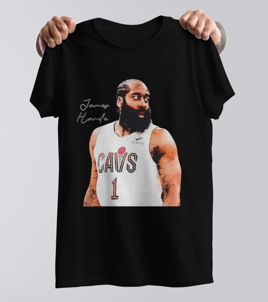 James Harden Cleveland Cavaliers CAVS Basketball 2026 NBA Champs T-Shirt