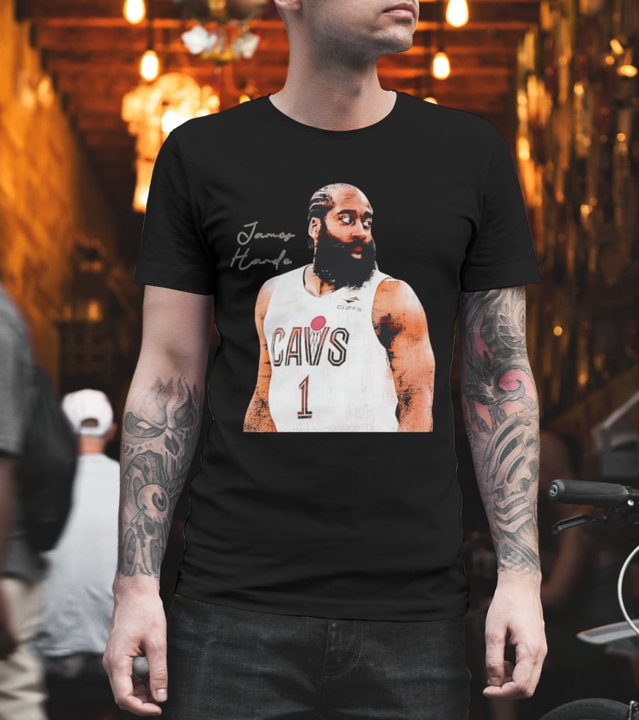 James Harden Cleveland Cavaliers CAVS Basketball 2026 NBA Champs T-Shirt