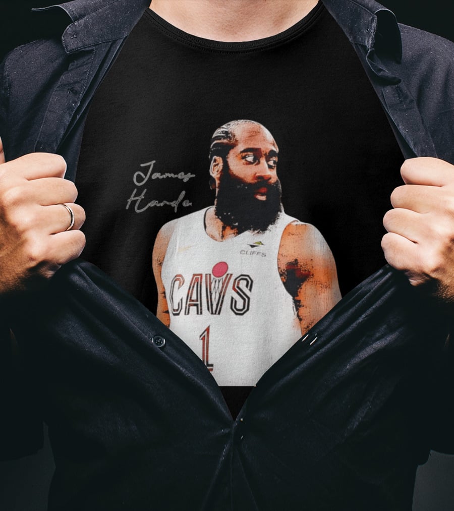 James Harden Cleveland Cavaliers CAVS Basketball 2026 NBA Champs T-Shirt