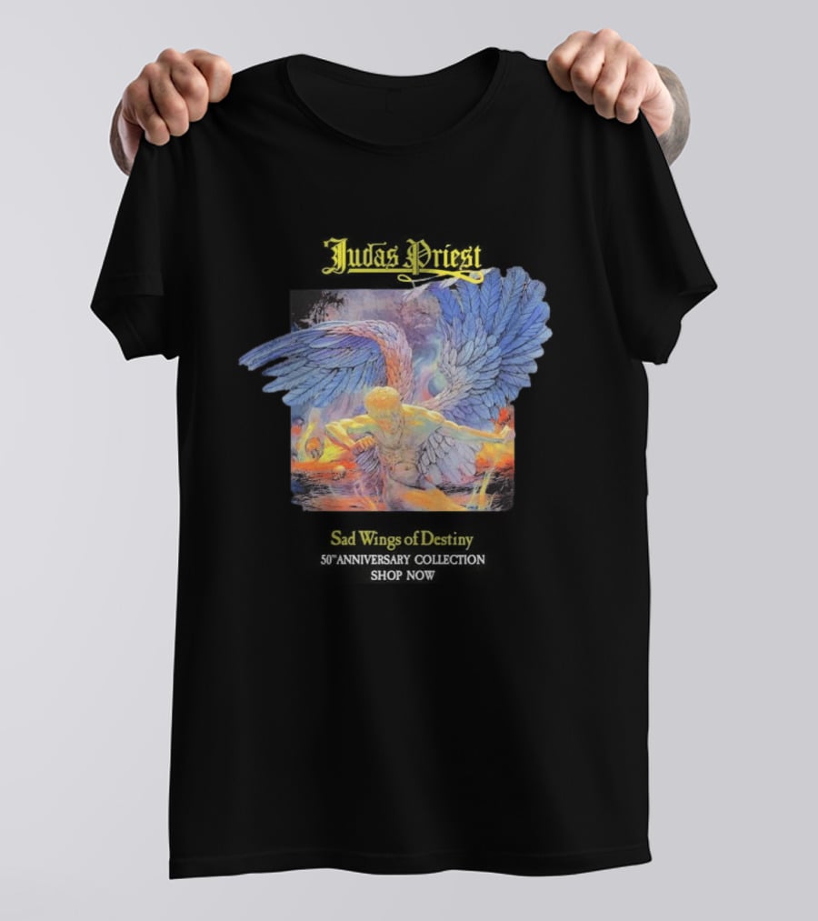 Judas Priest Sad Wings Of Destiny 50th Anniversary Collection T-Shirt