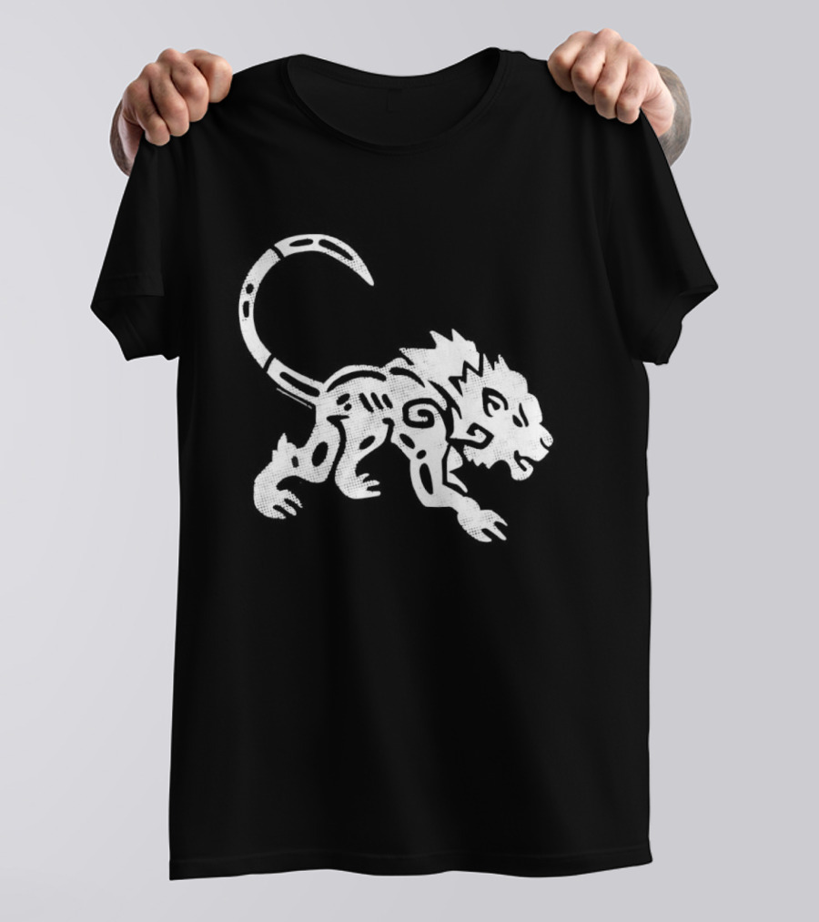 Wizard101 Hidden Temple Jaguars Embroidered White Jaguar T-Shirt
