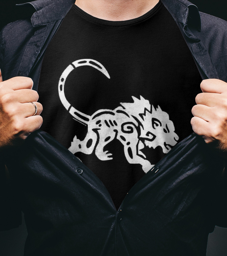 Wizard101 Hidden Temple Jaguars Embroidered White Jaguar T-Shirt