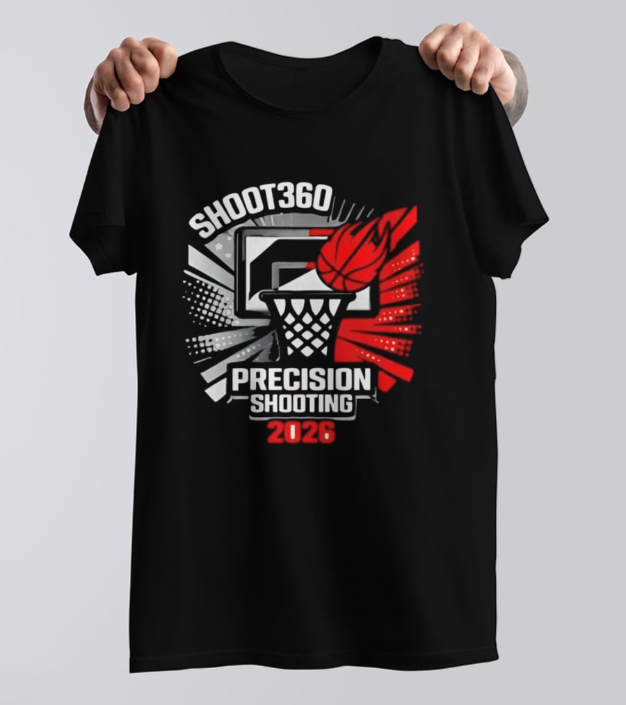 Shoot360 Precision Shooting Basketball 2026 T-Shirt