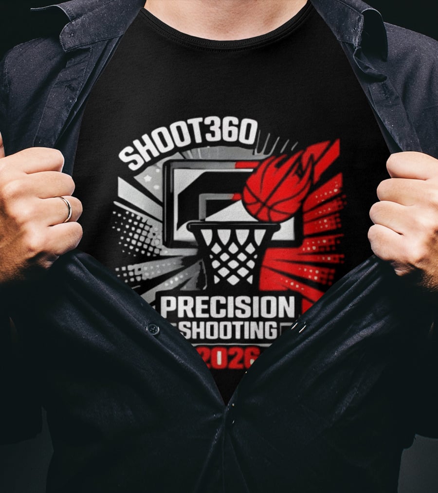 Shoot360 Precision Shooting Basketball 2026 T-Shirt