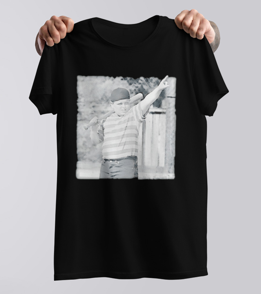 Hamilton Ham Porter Pointing With Baseball Bat The Sandlot T-Shirt