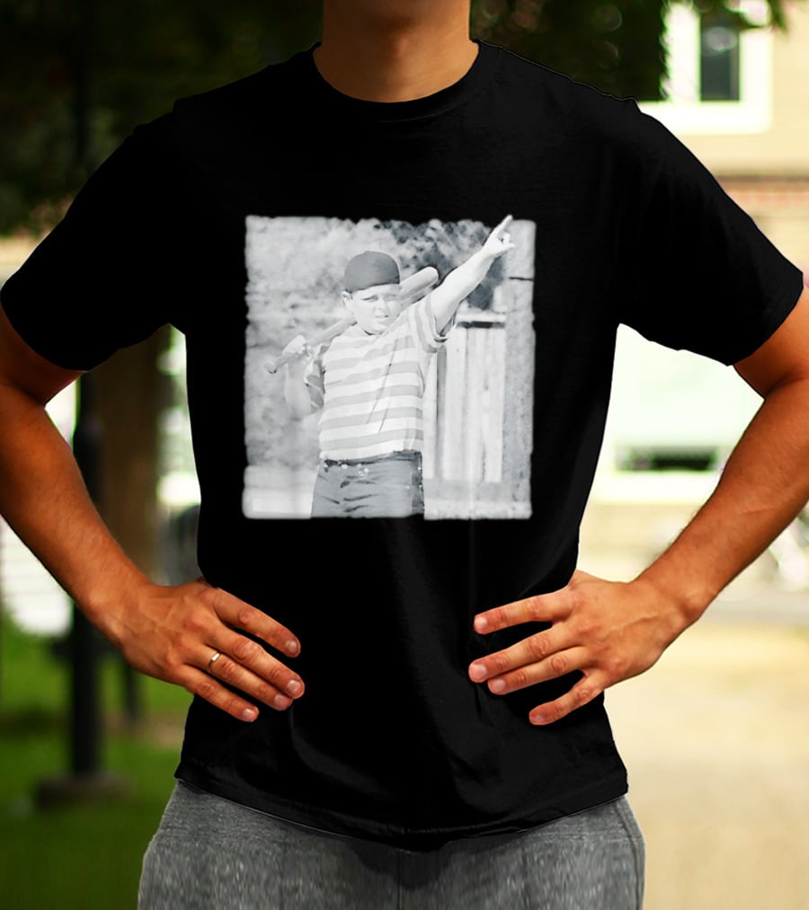 Hamilton Ham Porter Pointing With Baseball Bat The Sandlot T-Shirt
