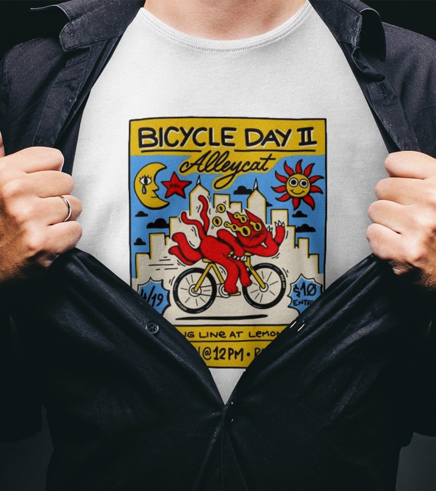 Bicycle Day II Alleycat Race Lemon Hill 4/19 Registration 12 PM Race 1 PM T-Shirt