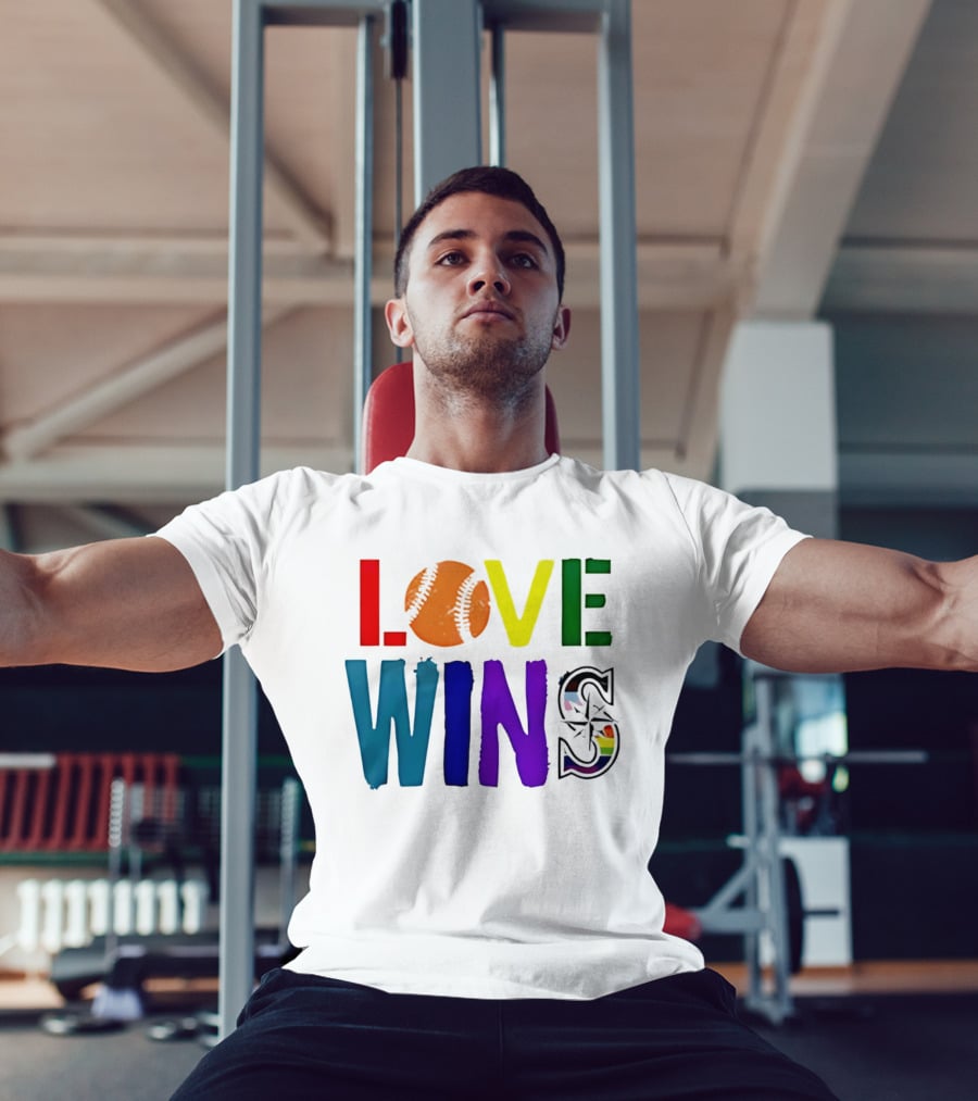 Seattle Mariners Love Wins Spirit Day 2026 T-Shirt