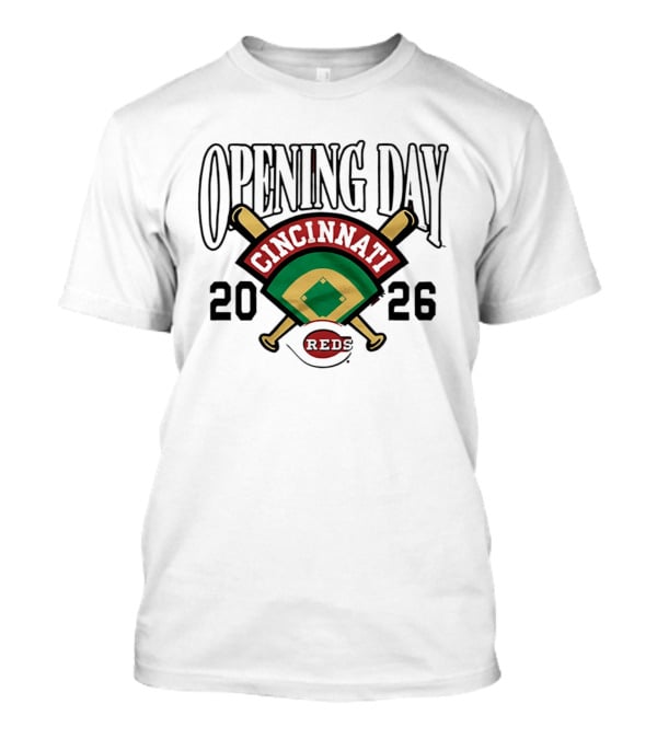 Opening Day 2026 Cincinnati Reds Baseball Event T-Shirt