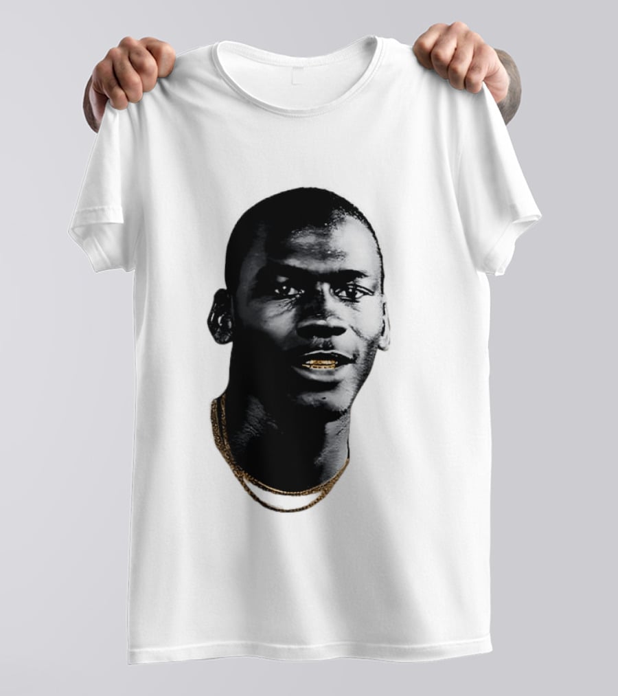 Michael JD Gold Teeth Grill Face T-Shirt