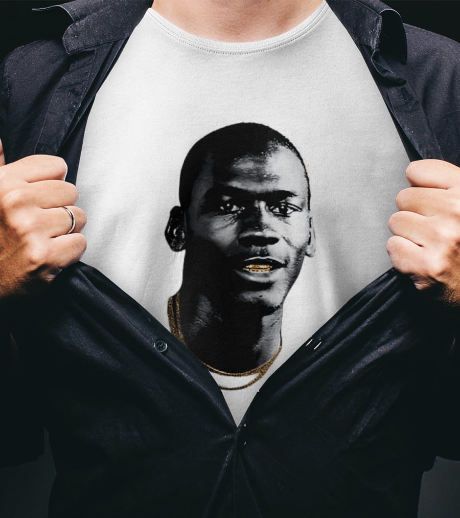 Michael JD Gold Teeth Grill Face T-Shirt