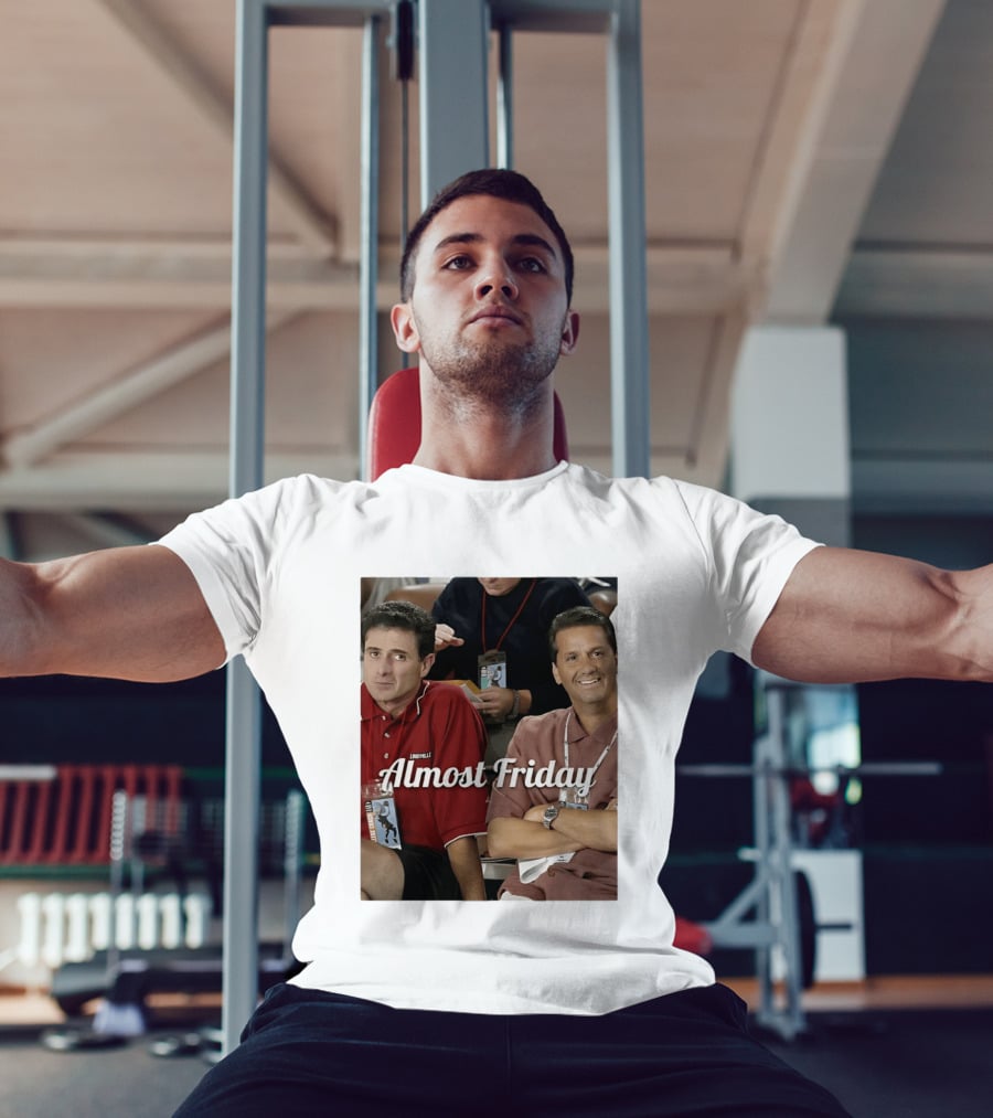 Rick Pitino John Calipari Louisville Almost Friday T-Shirt