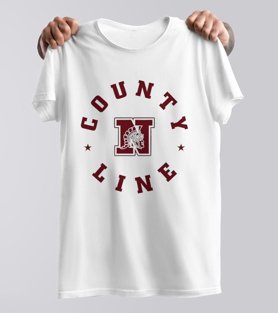 Westerville North Warriors Basketball Final Four County Line N Trojans T-Shirt