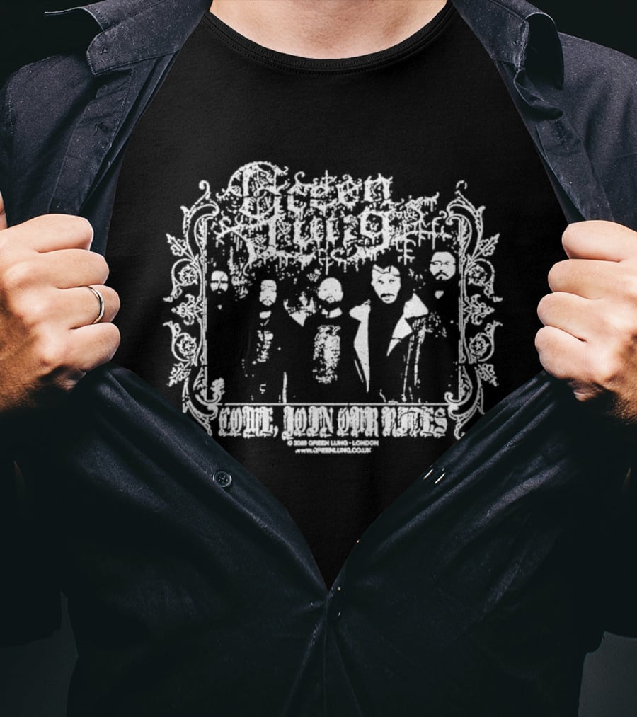 Green Lung Trve Kvlt Nature Metal Band T-Shirt