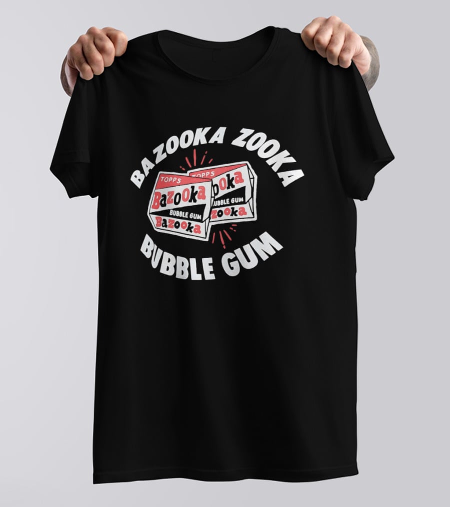 Bazooka Zooka Bubble Gum Vintage Topps T-Shirt