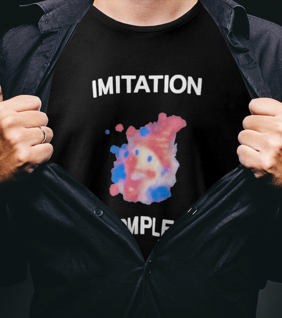 Impressionism Abstract Imitation Complex Colorful T-Shirt
