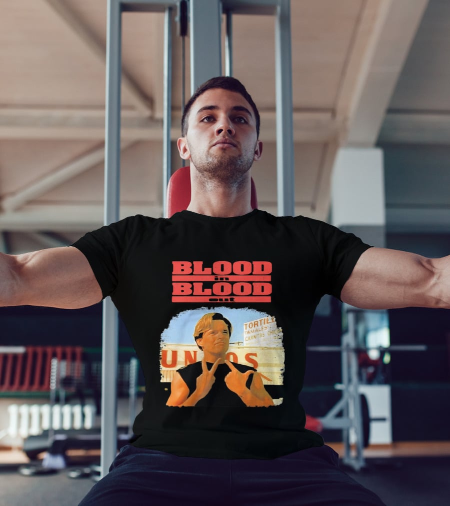 Blood In Blood Out Vatos Locos Image Tribute From Iconic Movie T-Shirt