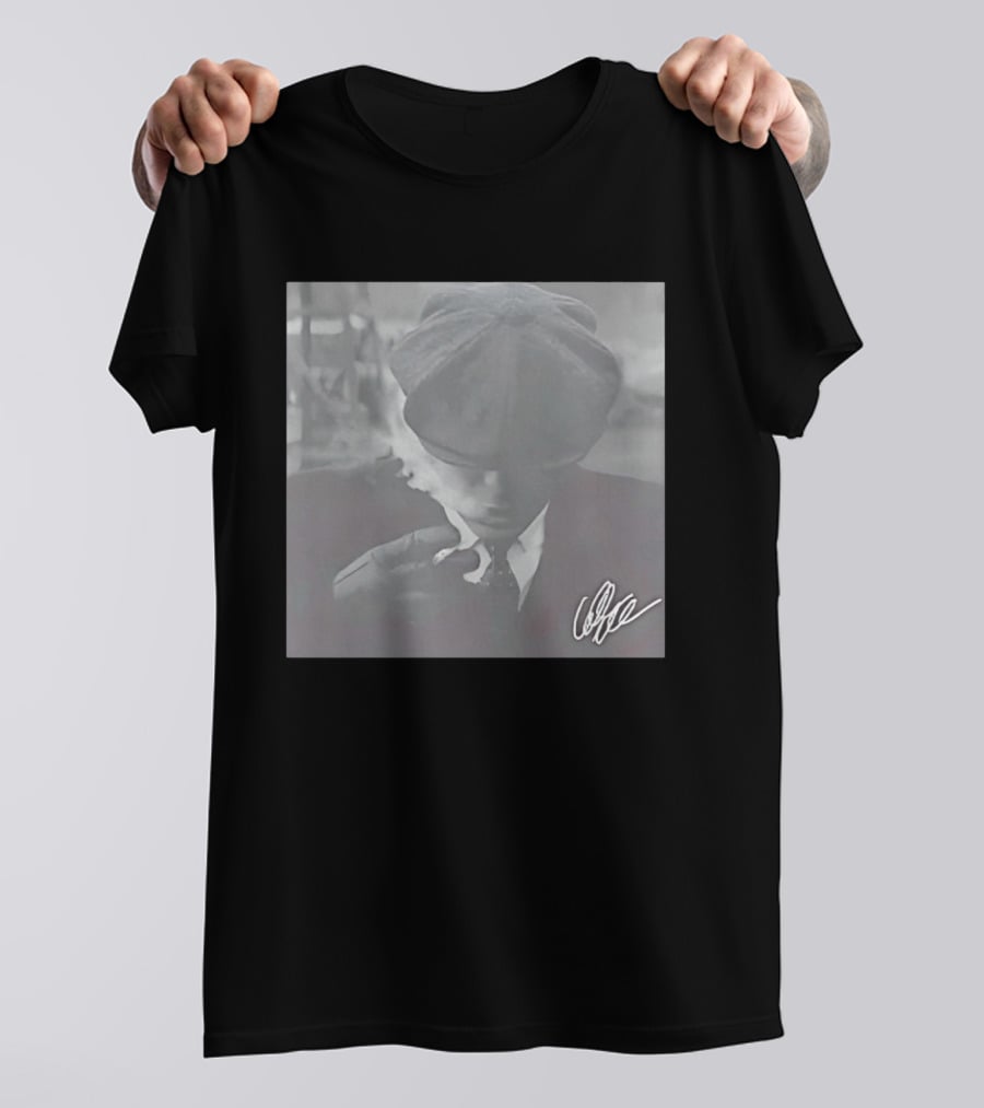Peaky Blinders Tommy Shelby Smoking Scene T-Shirt