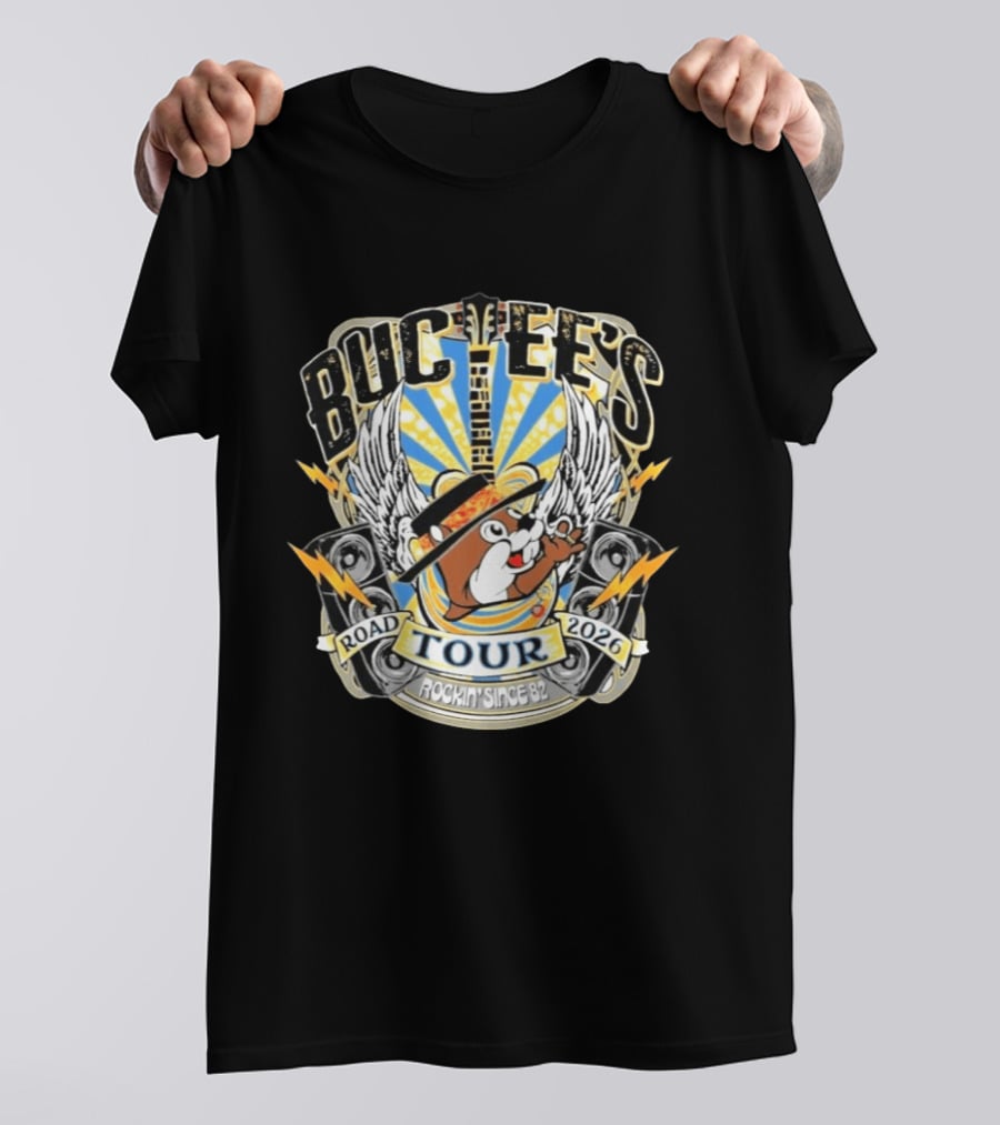 Buc Ee's Road Tour 2026 Rockin' Since 82 T-Shirt