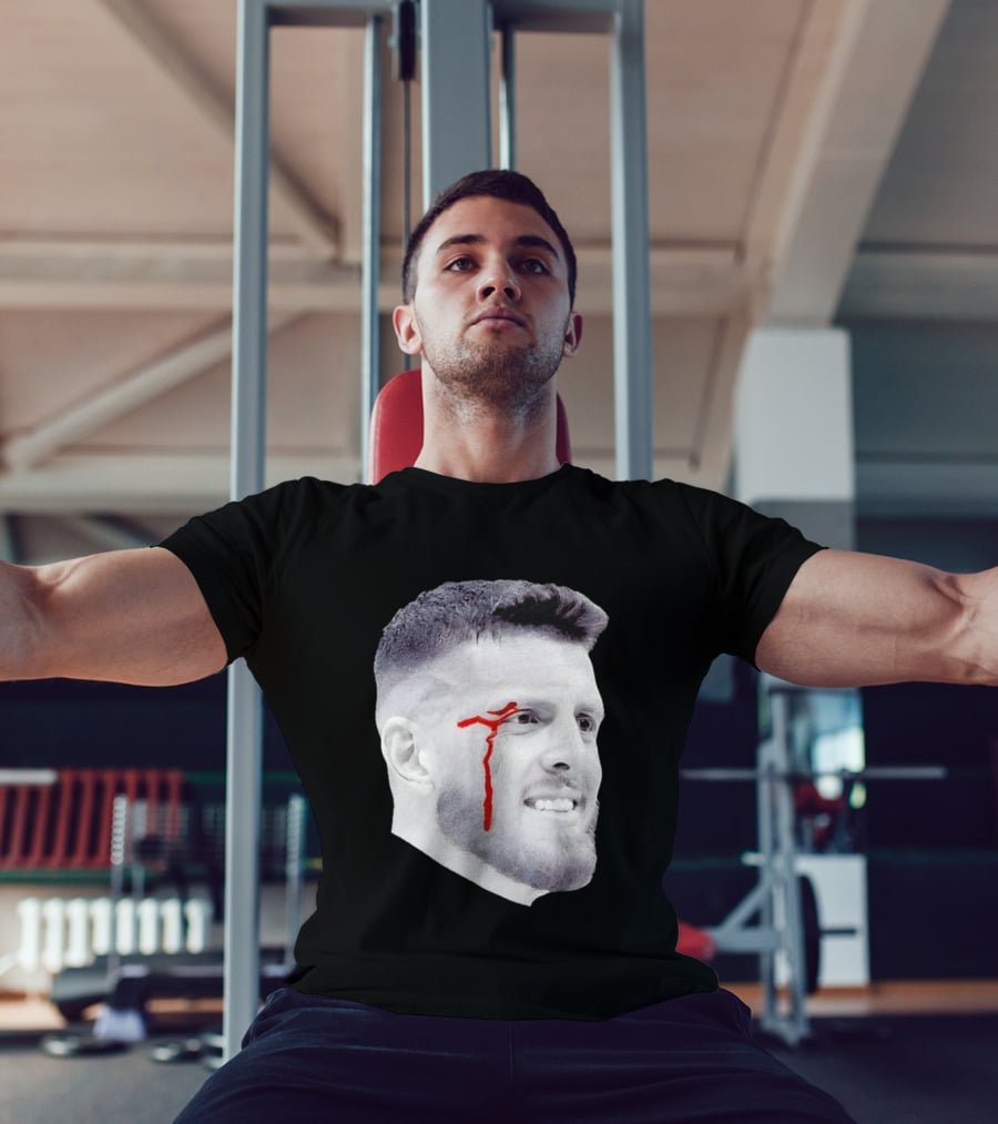 Isaiah Hartenstein IHart Bighead Bloody Face T-Shirt