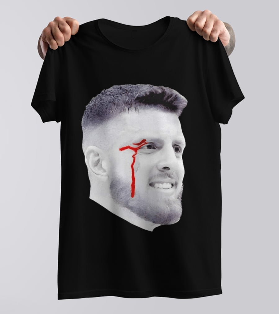 Isaiah Hartenstein IHart Bighead Bloody Face T-Shirt
