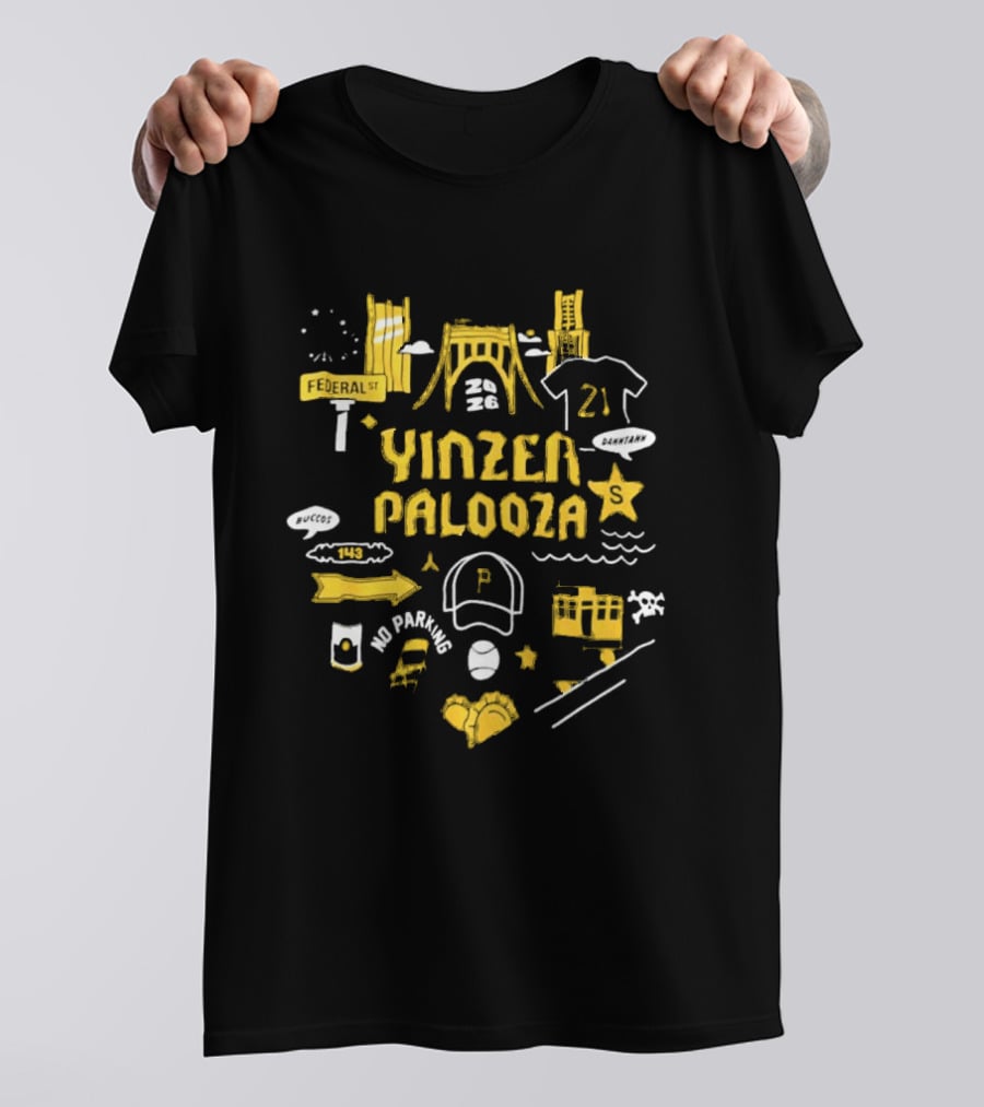Pirates Yinzerpalooza 21 Giveaway Pittsburgh Bridges T-Shirt