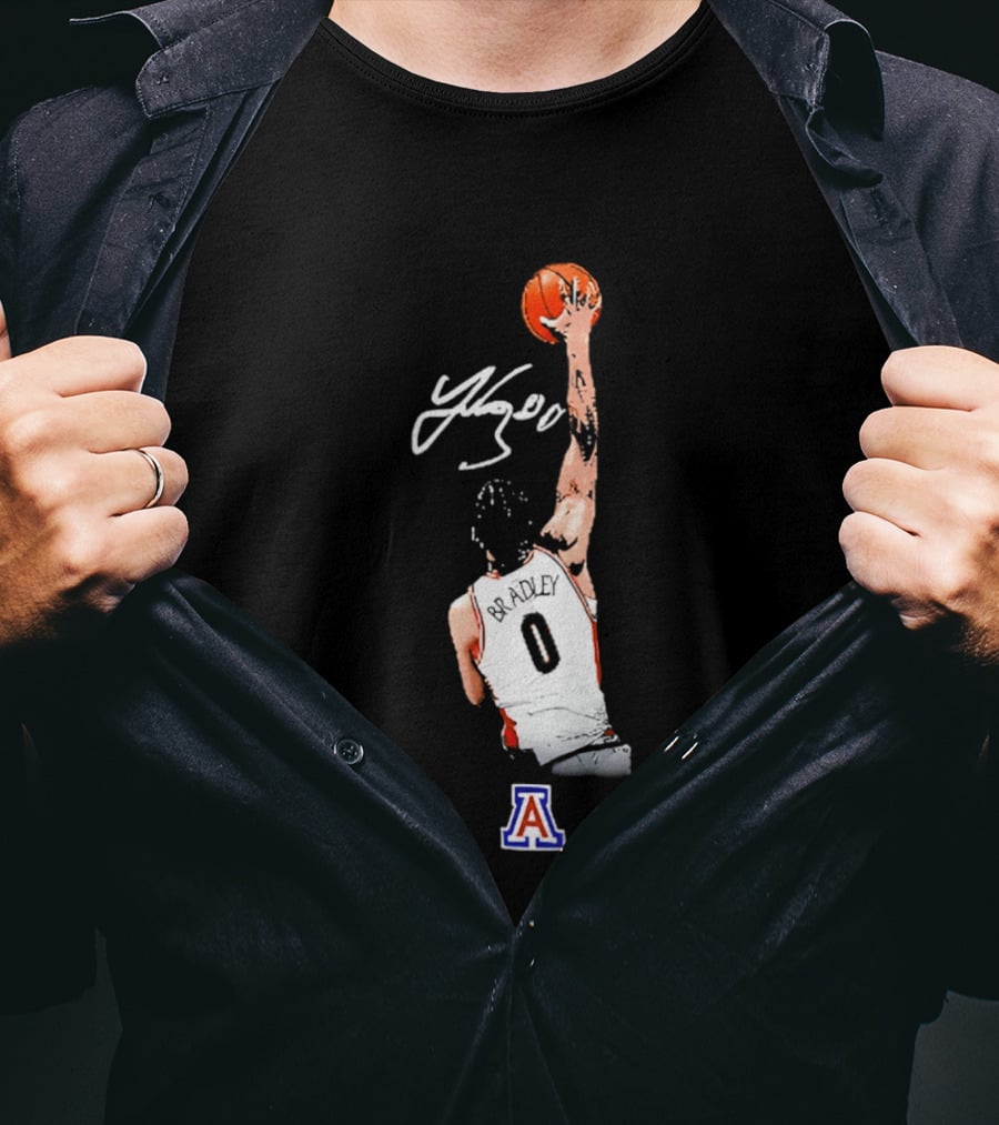 Jaden Bradley Dunk Arizona Wildcats Basketball March Madness 2026 T-Shirt