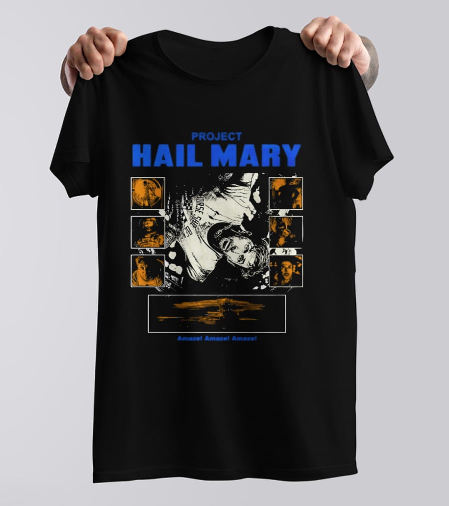 Project Hail Mary Novel Andy Weir Science Fiction T-Shirt