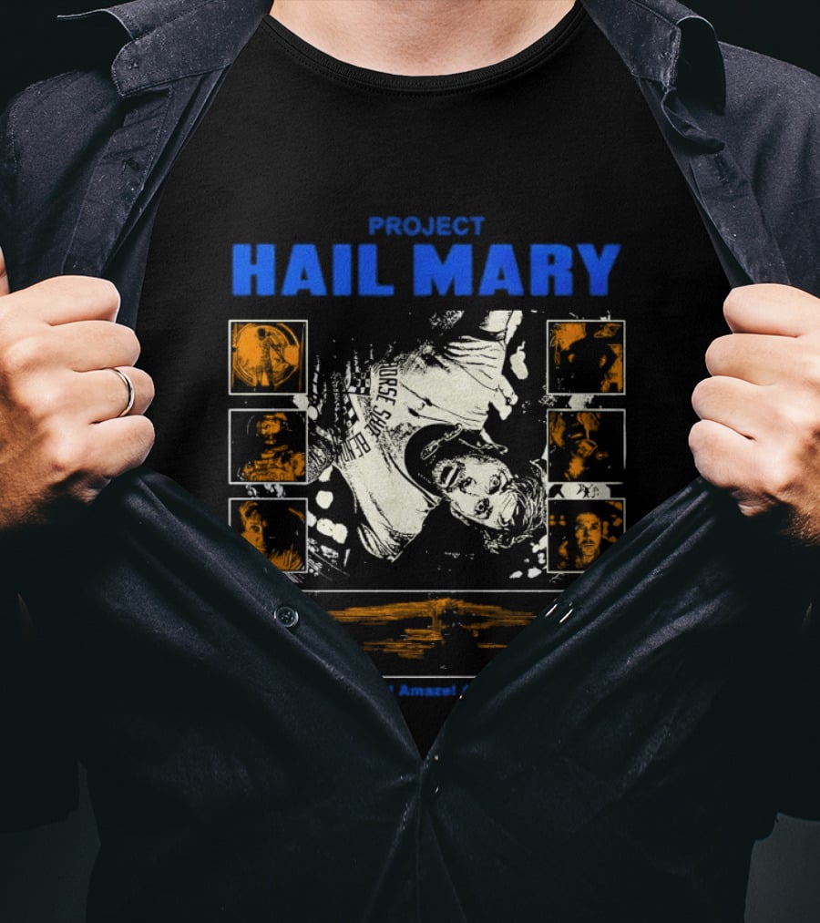 Project Hail Mary Novel Andy Weir Science Fiction T-Shirt