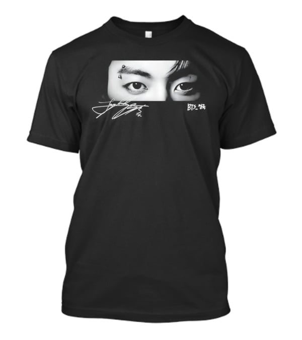 Jungkook Eyes BTS Arirang Tour Apparel K Pop Fandom Fashion T-Shirt