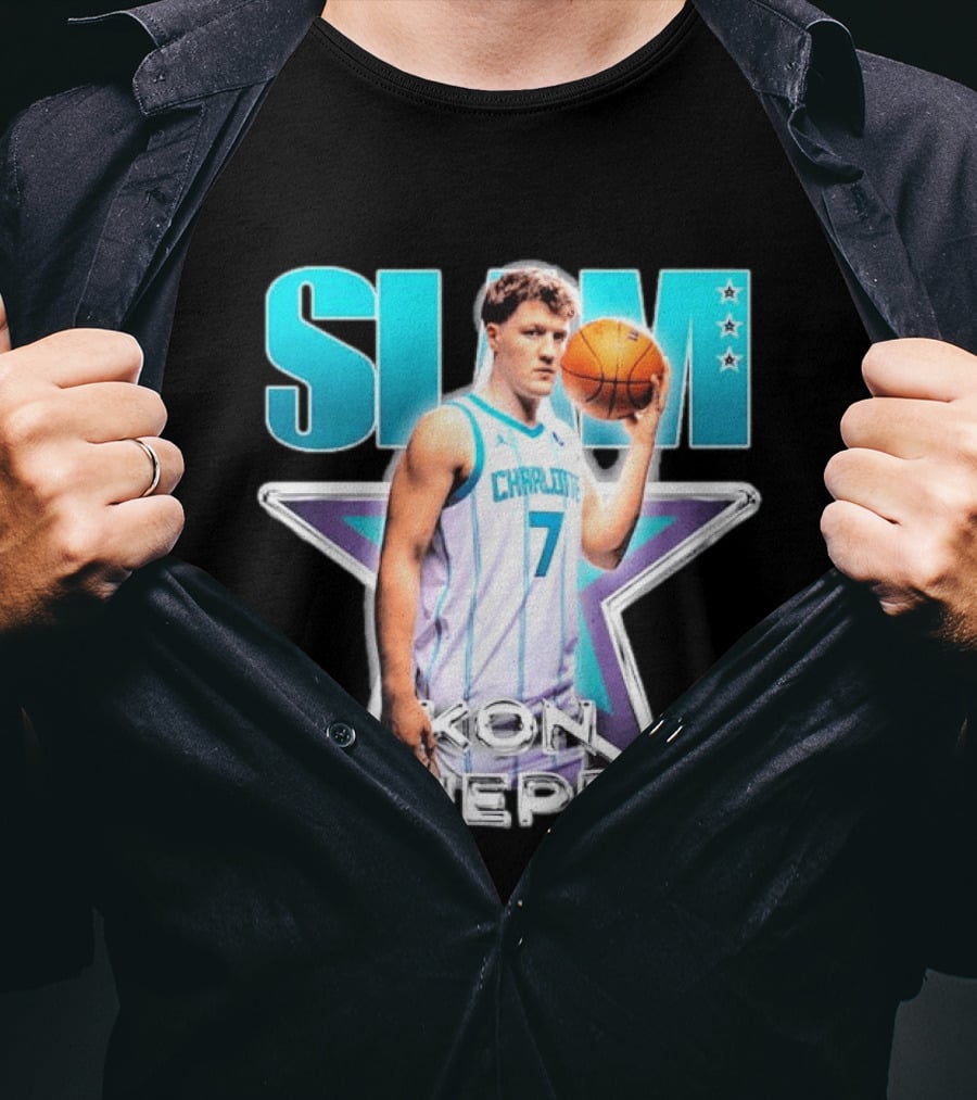 SLAM Magazine Cover April May 2026 Kon Knueppel Charlotte Basketball Issue 261 T-Shirt