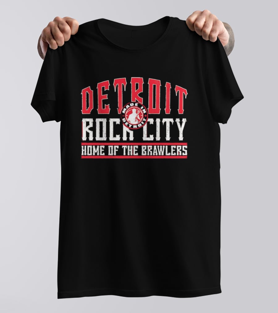Detroit Rock City Home Of The Brawlers T-Shirt