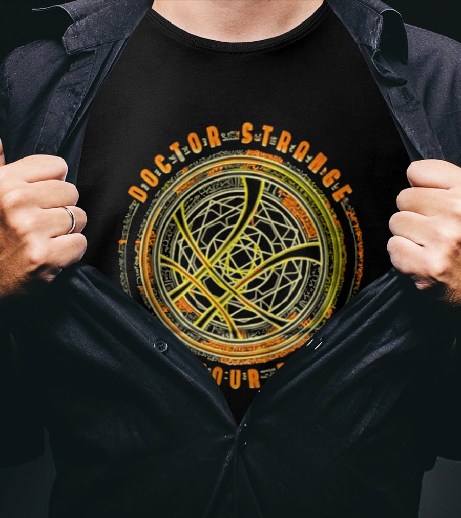 Doctor Strange Find Your Power Mandala Magic Circle T-Shirt