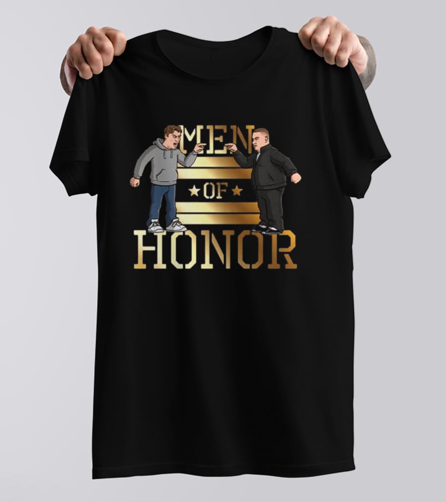 Rico Bosco Jeff Nadu Men Of Honor Confrontation Scene T-Shirt