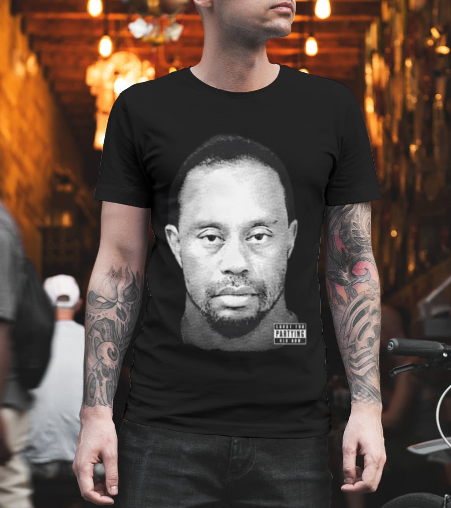 Tiger Woods Partying TW Exclusive Edition T-Shirt