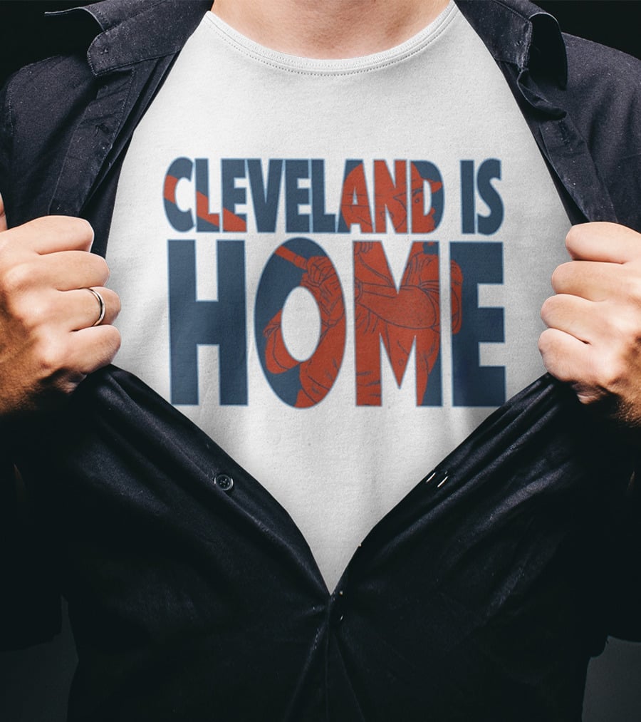 Cleveland Browns Cleveland Is Home Football Team Pride T-Shirt