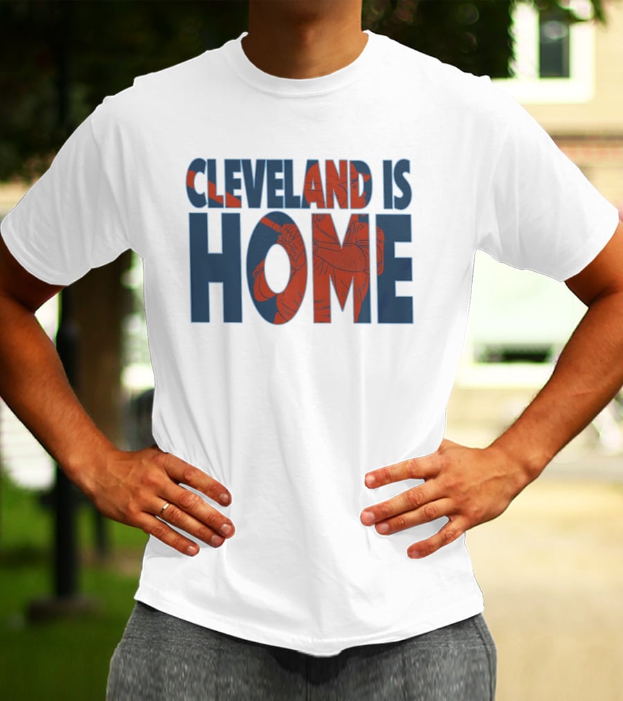Cleveland Browns Cleveland Is Home Football Team Pride T-Shirt
