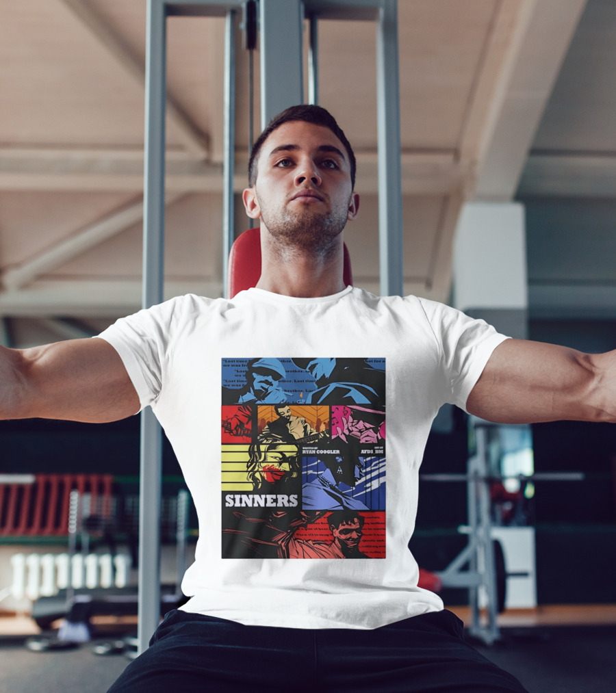 Sinners Ryan Coogler Cowboy Bebop Art By AFS BM T-Shirt